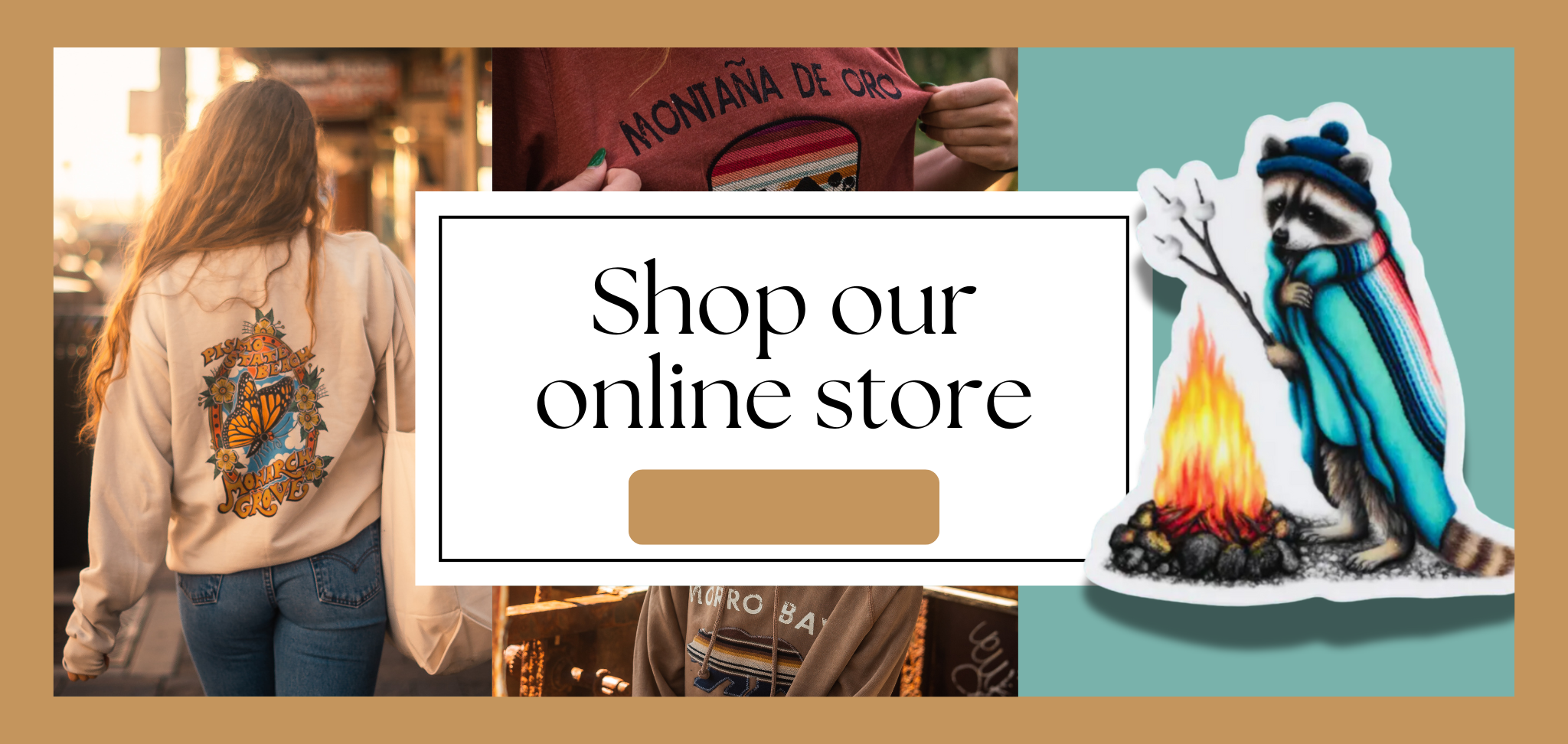 Online store banner
